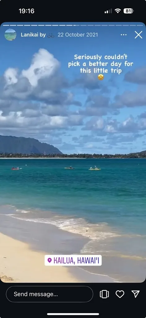 Beach Instagram Story Ideas