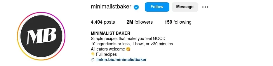 Minimalist Baker Bio