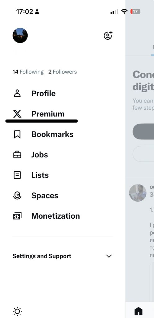Twitter (X) Premium