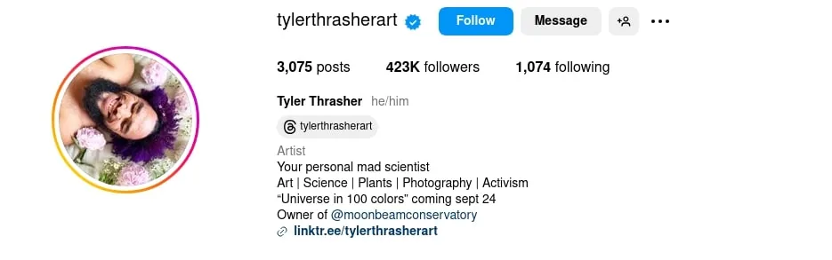 Tyler Thrasher’s bio
