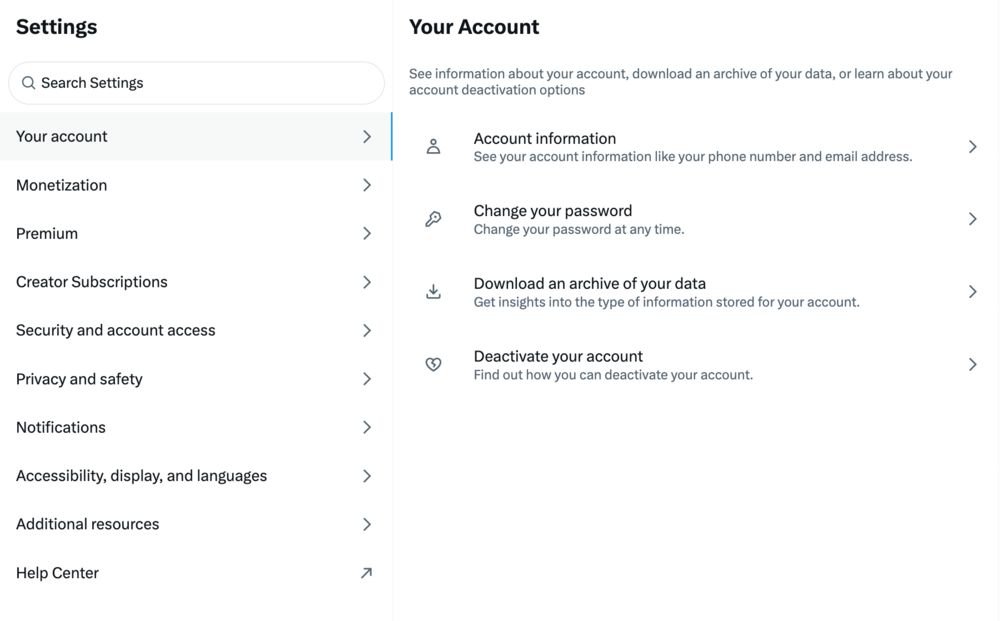 How to delete your Twitter account on desktop
