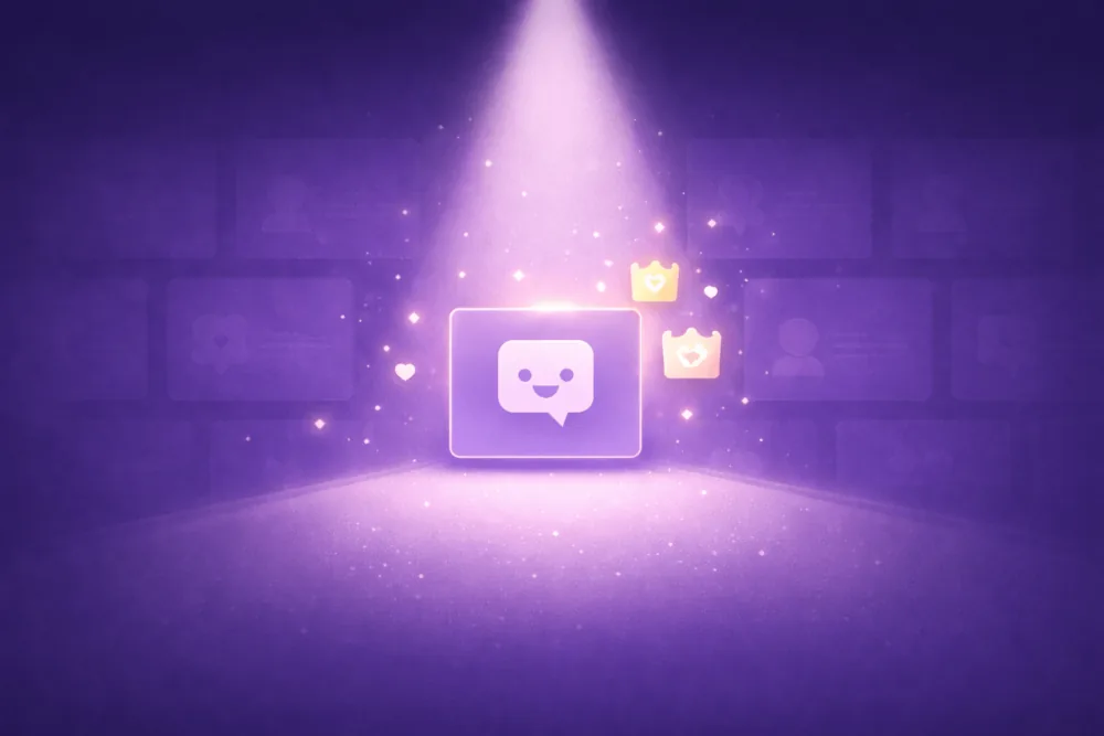 Illustration representing Twitch channel growth through increased visibility and engagement