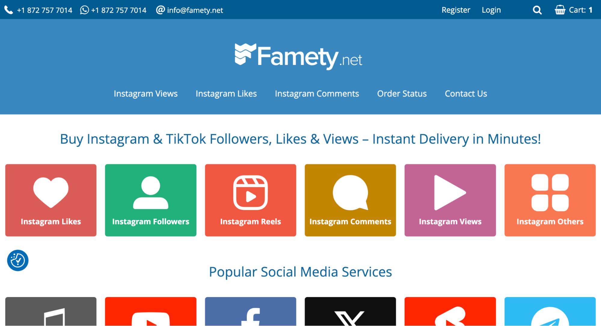 Famety Instagram Followers