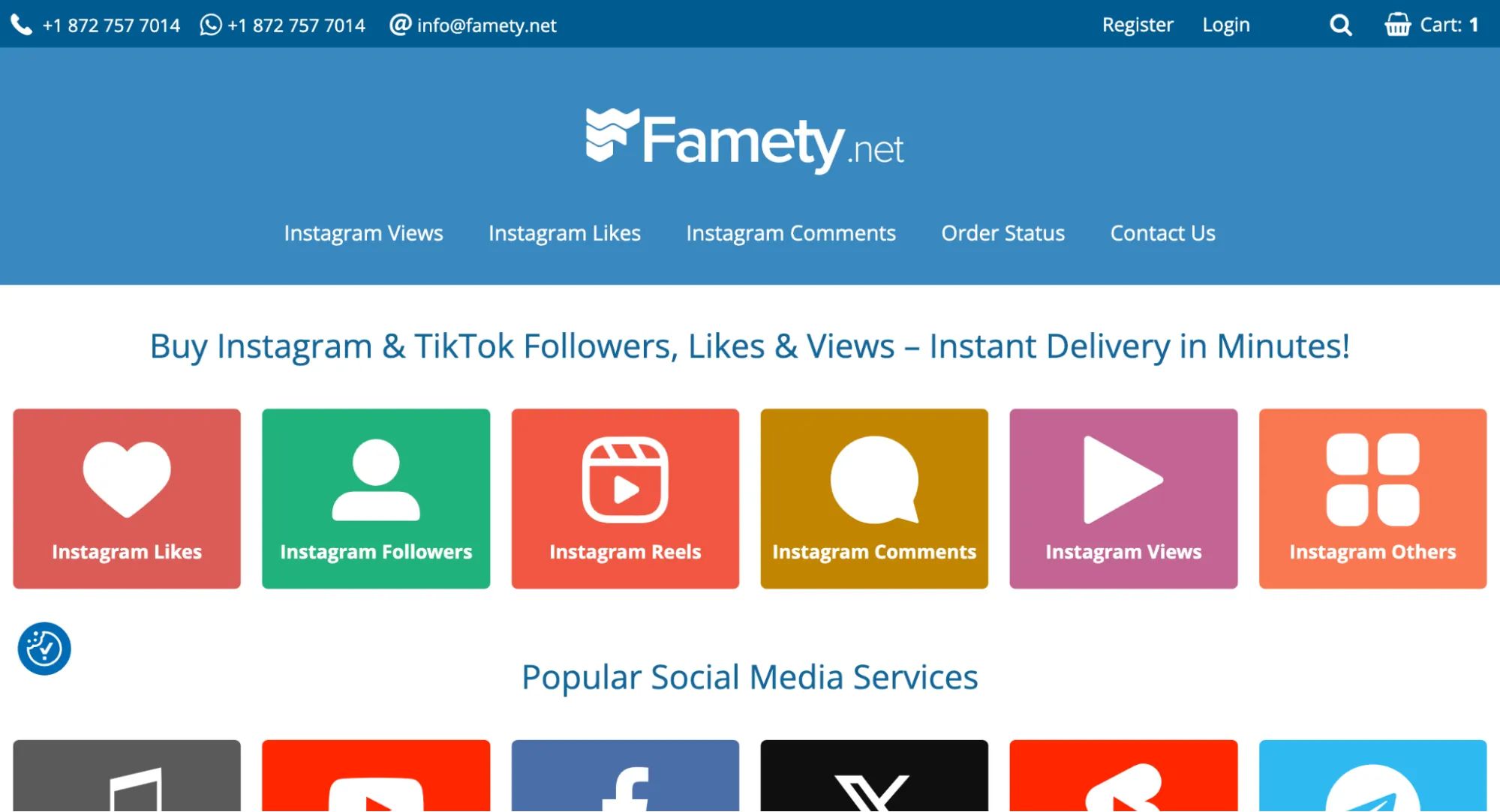 Famety Instagram Followers