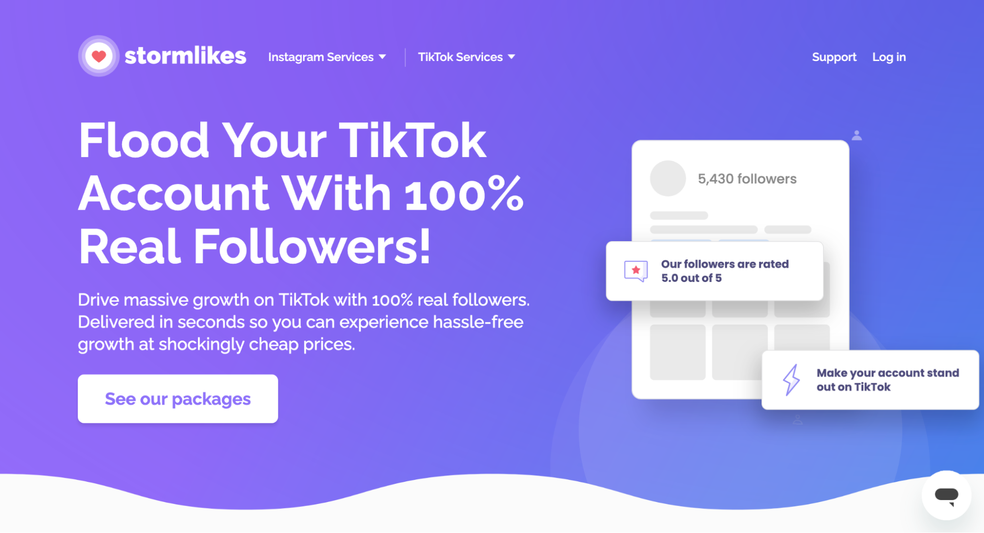 Stormlikes TikTok Followers