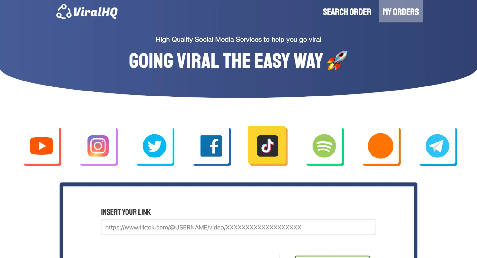 ViralHQ TikTok Views